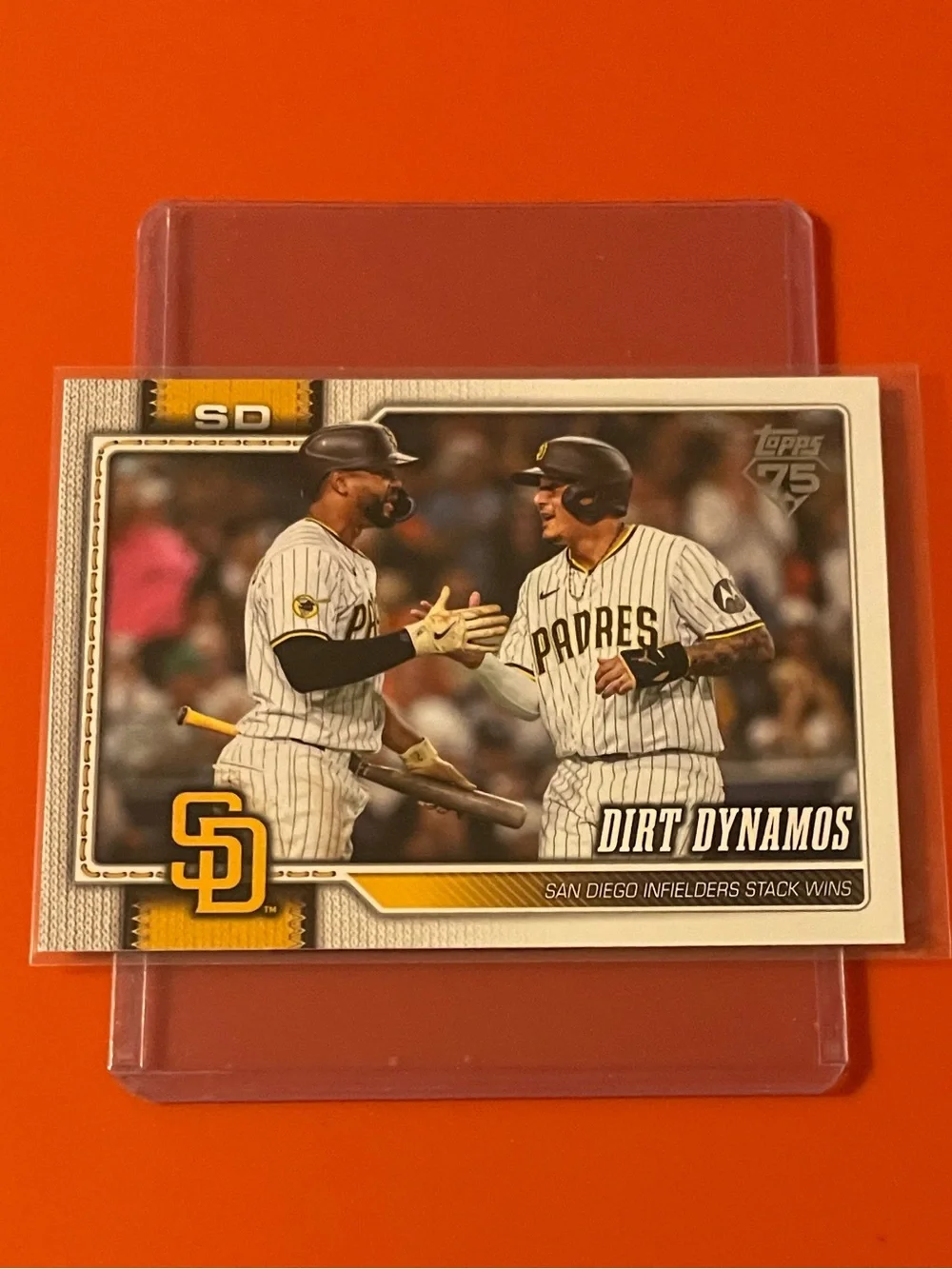 Dirt Dynamos [Machado/Bogaerts] #605 2026 Topps Series 2 Baseball Trading Card